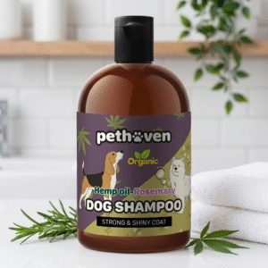 hemp oil rosemary dog shampoo
