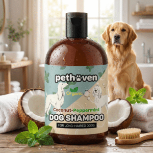 coconut peppermint dog shampoo